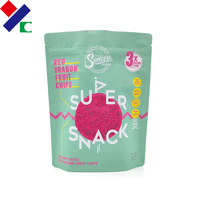 Plastic Mylar Stand Up Zipper Pouch Aluminum Foil 6x11cm 8x11cm 100 Micron