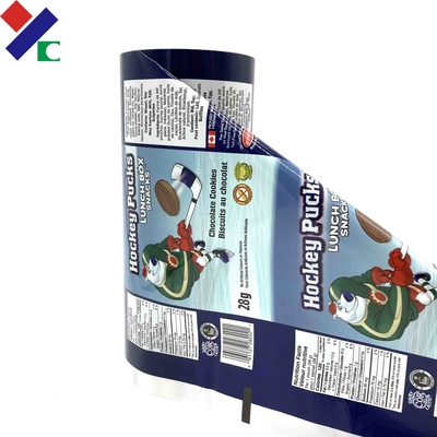 Aluminum Foil Laminated 152mm Printed Packaging Film Roll Flexible Roll Film For Sugar Candy
