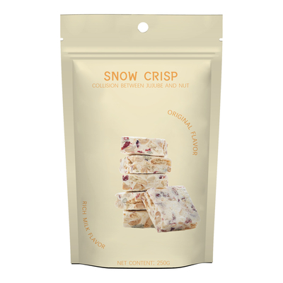 Glossy Recyclable Packaging Bags Stand Up Zipper Pouch For Dry Food 50g 100g 150g
